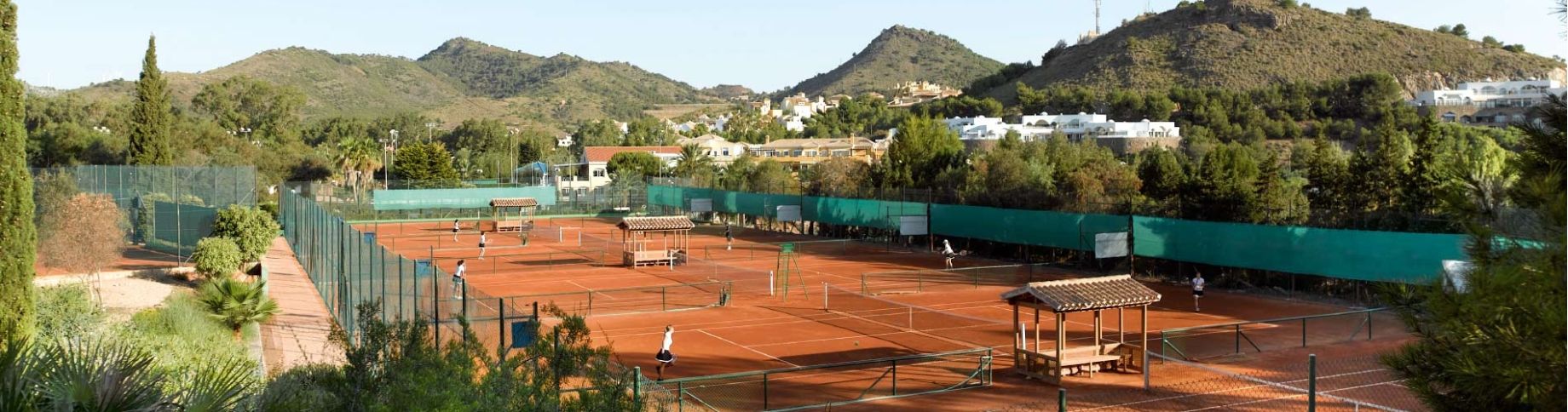 Tennis i Spanien på La Manga